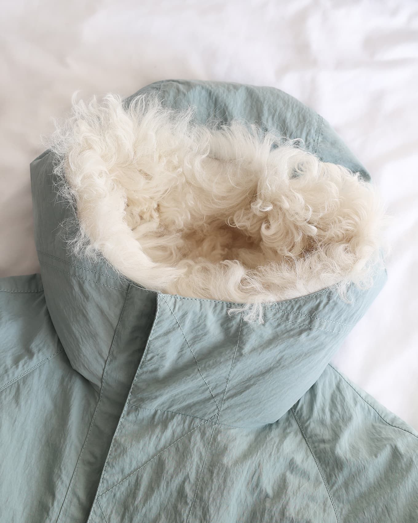 Hermes $20,000 Mens FW22 Blue Lamb Fur Lined Runway Jacket Size US S / EU 44-46 / 1 - 5 Thumbnail