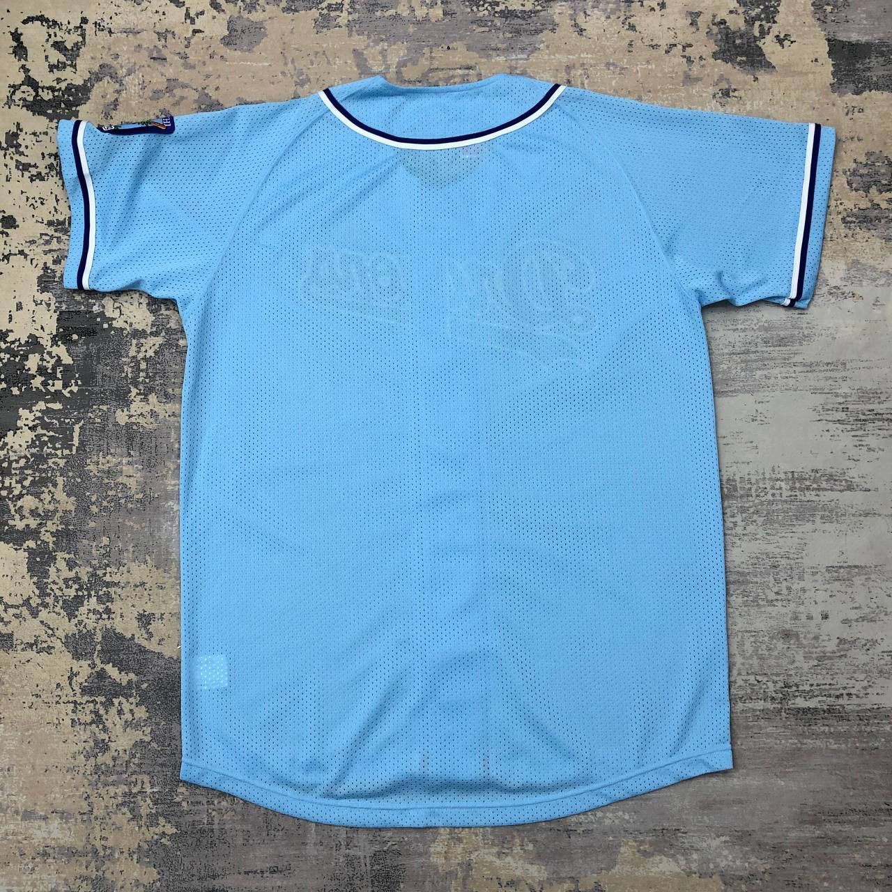 Japanese Brand × Mizuno T171 VTG CHUNICHI DRAGONS BY MIZUNO BASEBALL JERSEY Size US L / EU 52-54 / 3 - 4 Thumbnail