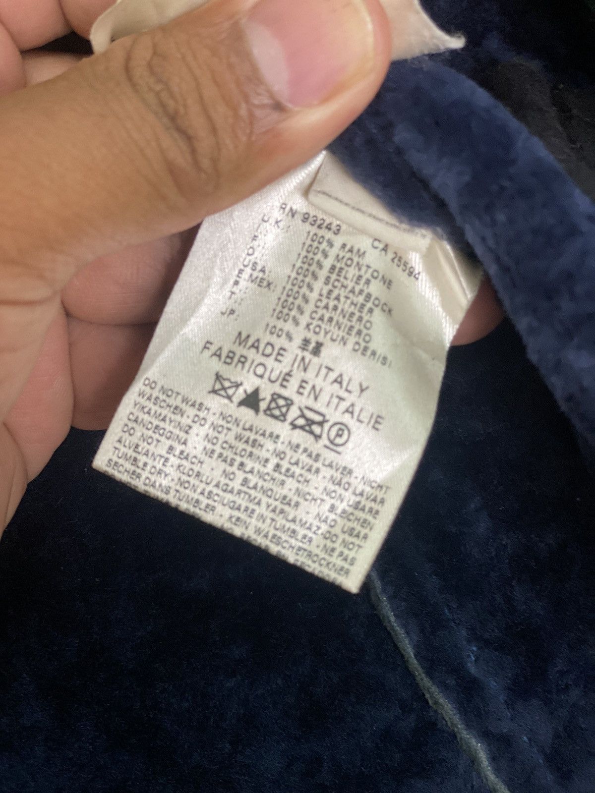If Six Was Nine Vintage Diesel Black Gold Sheepskin leather jacket Size US S / EU 44-46 / 1 - 18 Thumbnail
