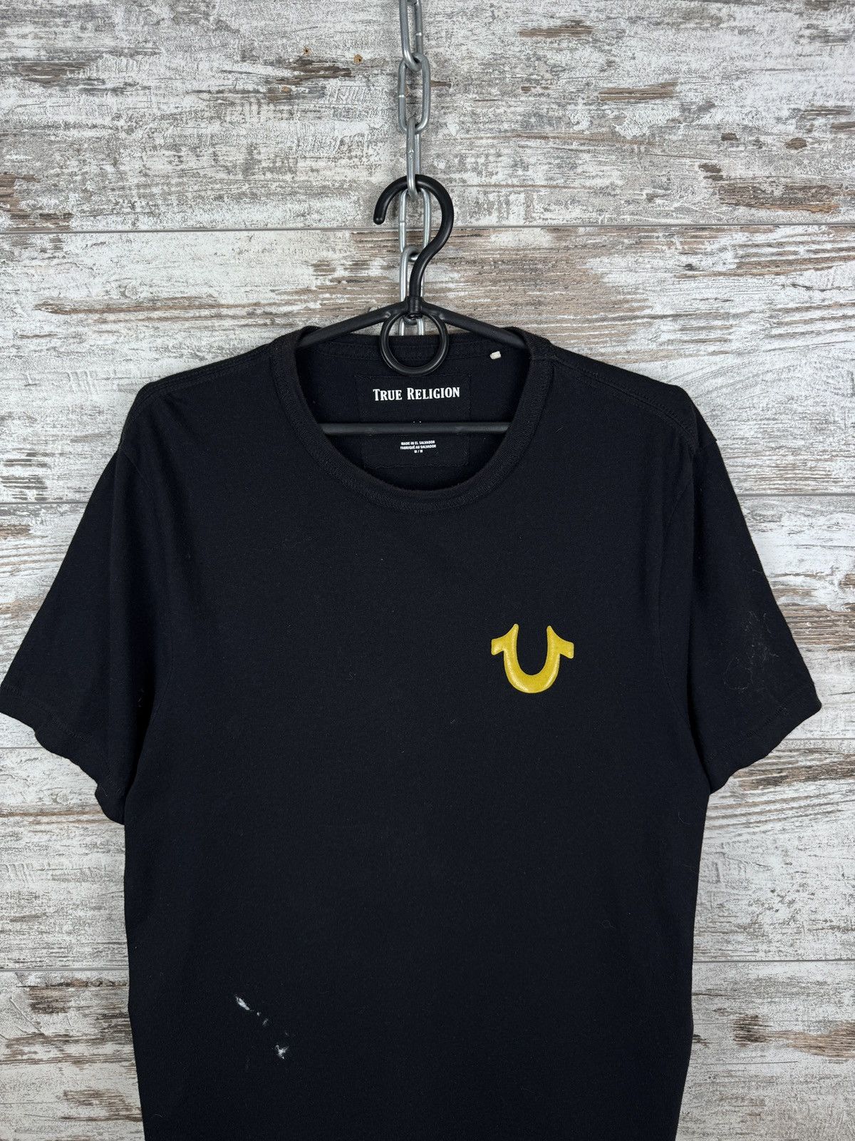 Japanese Brand Mens Vintage True Religion T-shirt big logo tee metallic Size US M / EU 48-50 / 2 - 5 Thumbnail