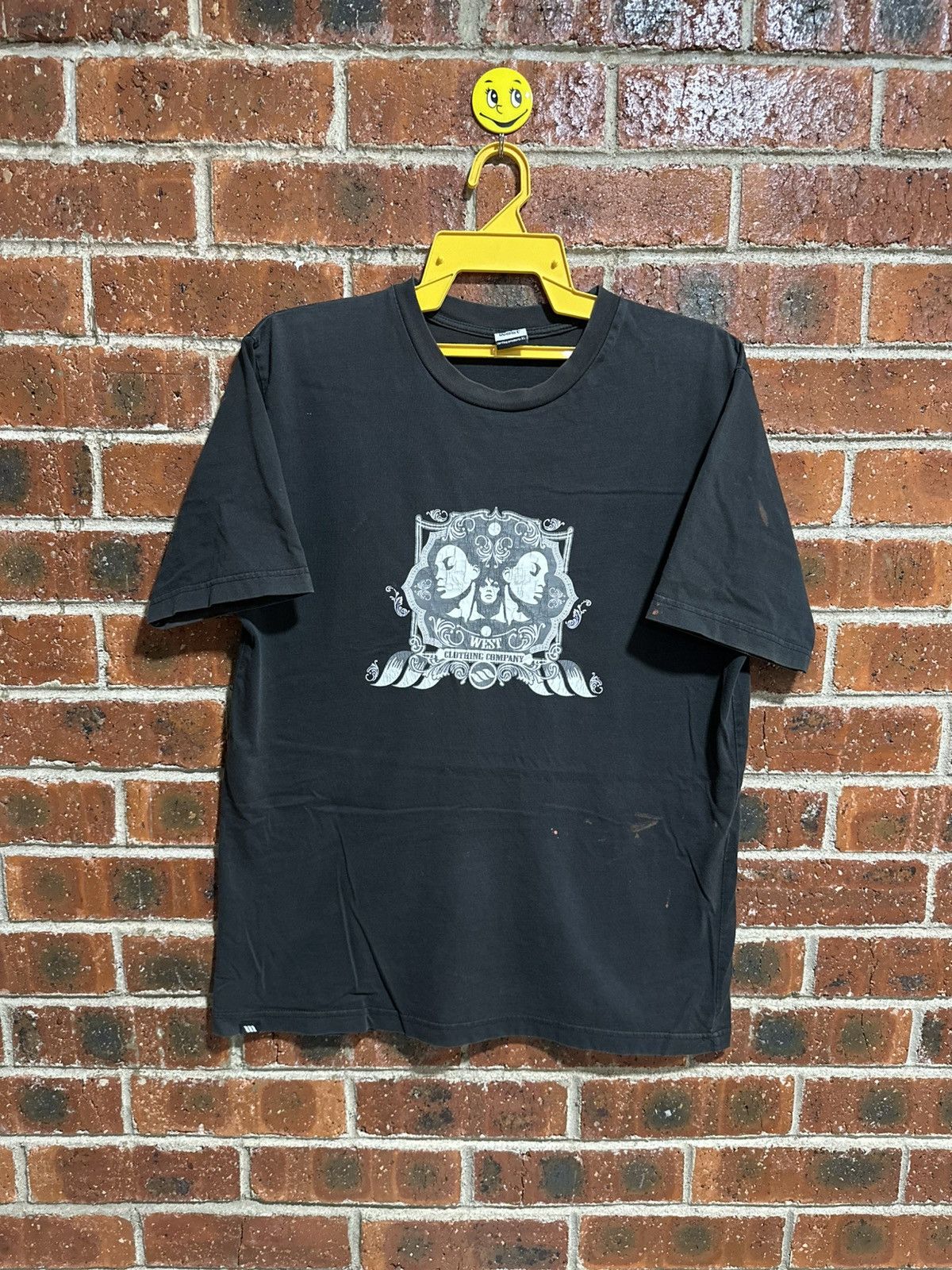 Vintage Vintage west Clothing Company Distress Tee Size US XL / EU 56 / 4 - 1 Thumbnail