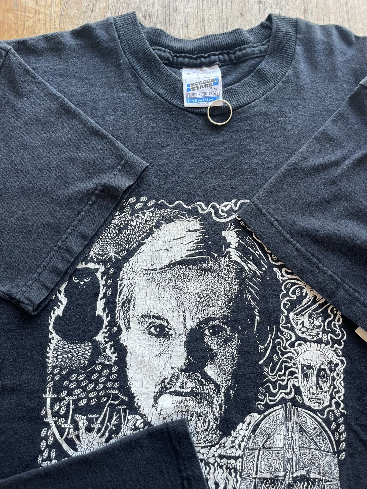 Macbeth × Vintage Vintage MACBETH WILLIAM SHAKESPEARE 90’s Artwork Tshirt Size US M / EU 48-50 / 2 - 7 Thumbnail