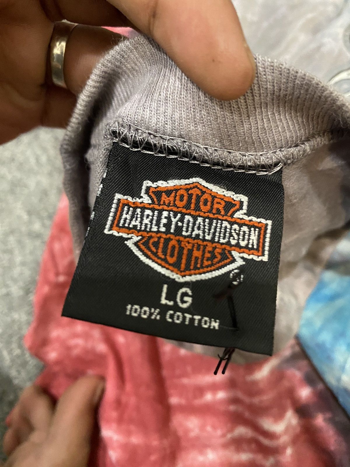 Harley Davidson × Vintage Vintage Harley Davidson 90s Size US L / EU 52-54 / 3 - 7 Thumbnail