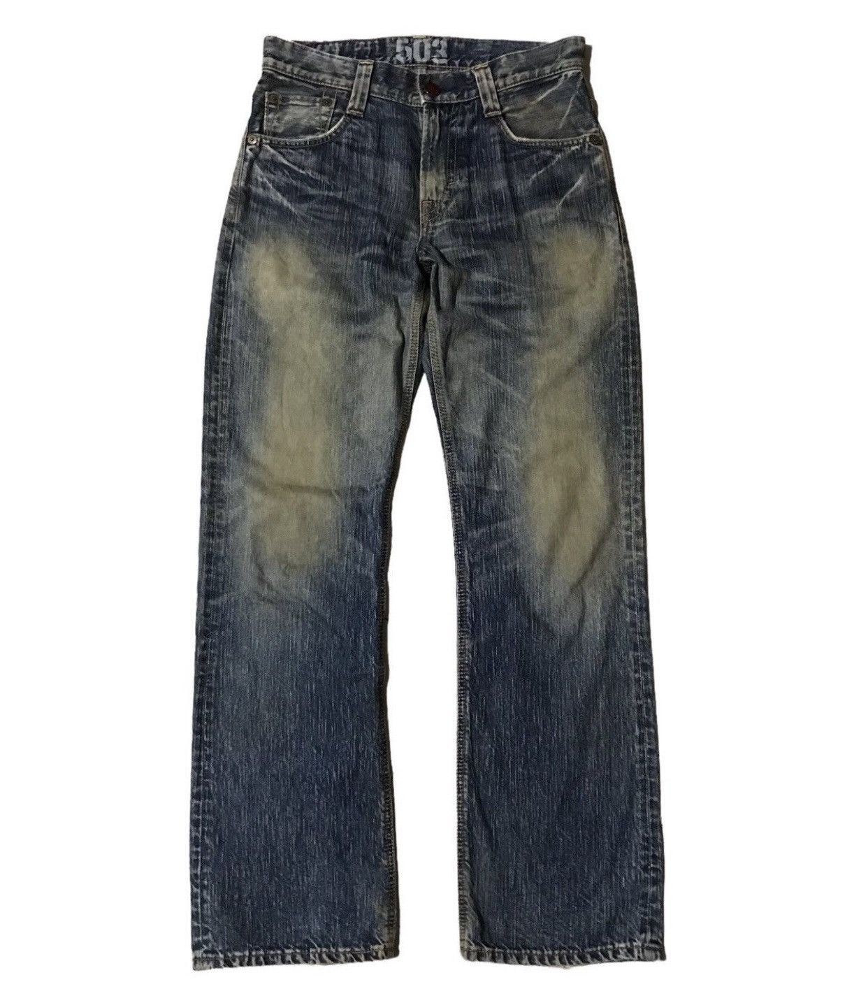 Edwin Vintage Edwin Blue Trip Denim Size US 31 - 1 Thumbnail