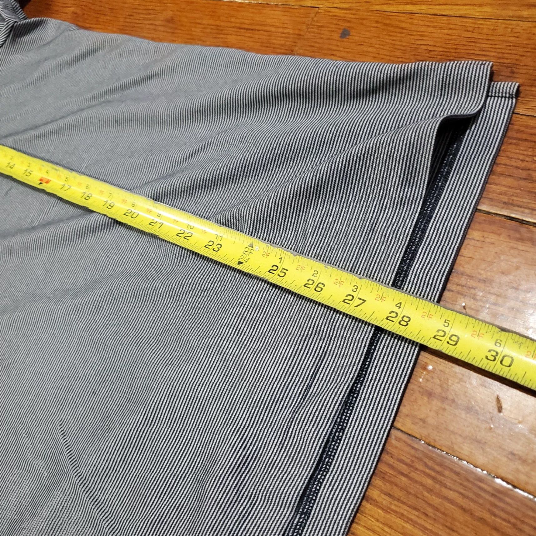 Theory Theory Polo Shirt Mens 2XL Stripe Short Sleeve Pima Cotton Gray Polo Mens 2XL Size US XXL / EU 58 / 5 - 7 Thumbnail