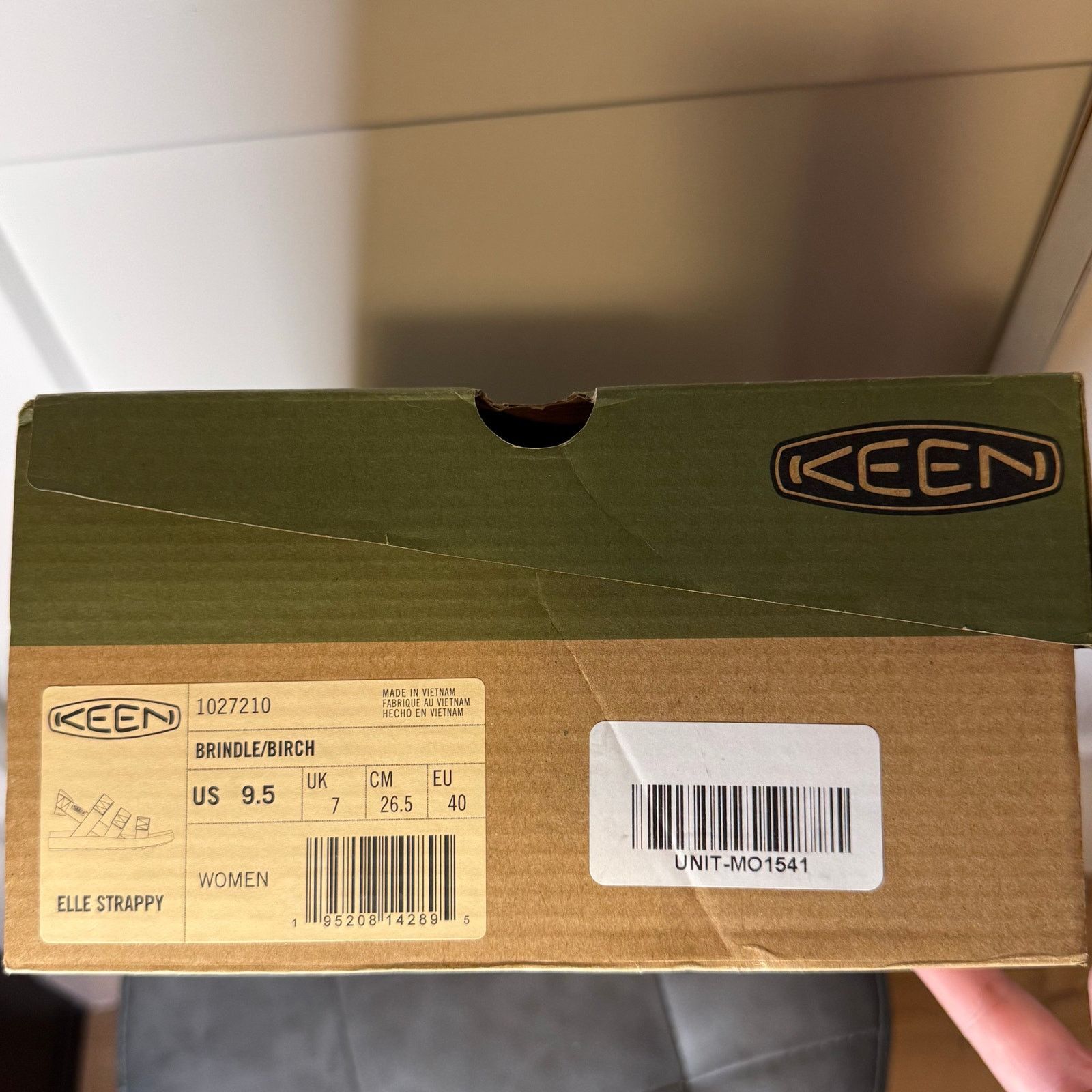 KEEN •NWT• KEEN Elle STRAPPY Sandal • US 9.5W #1027210 BRINDLE Size US 9.5 / IT 39.5 - 11 Thumbnail