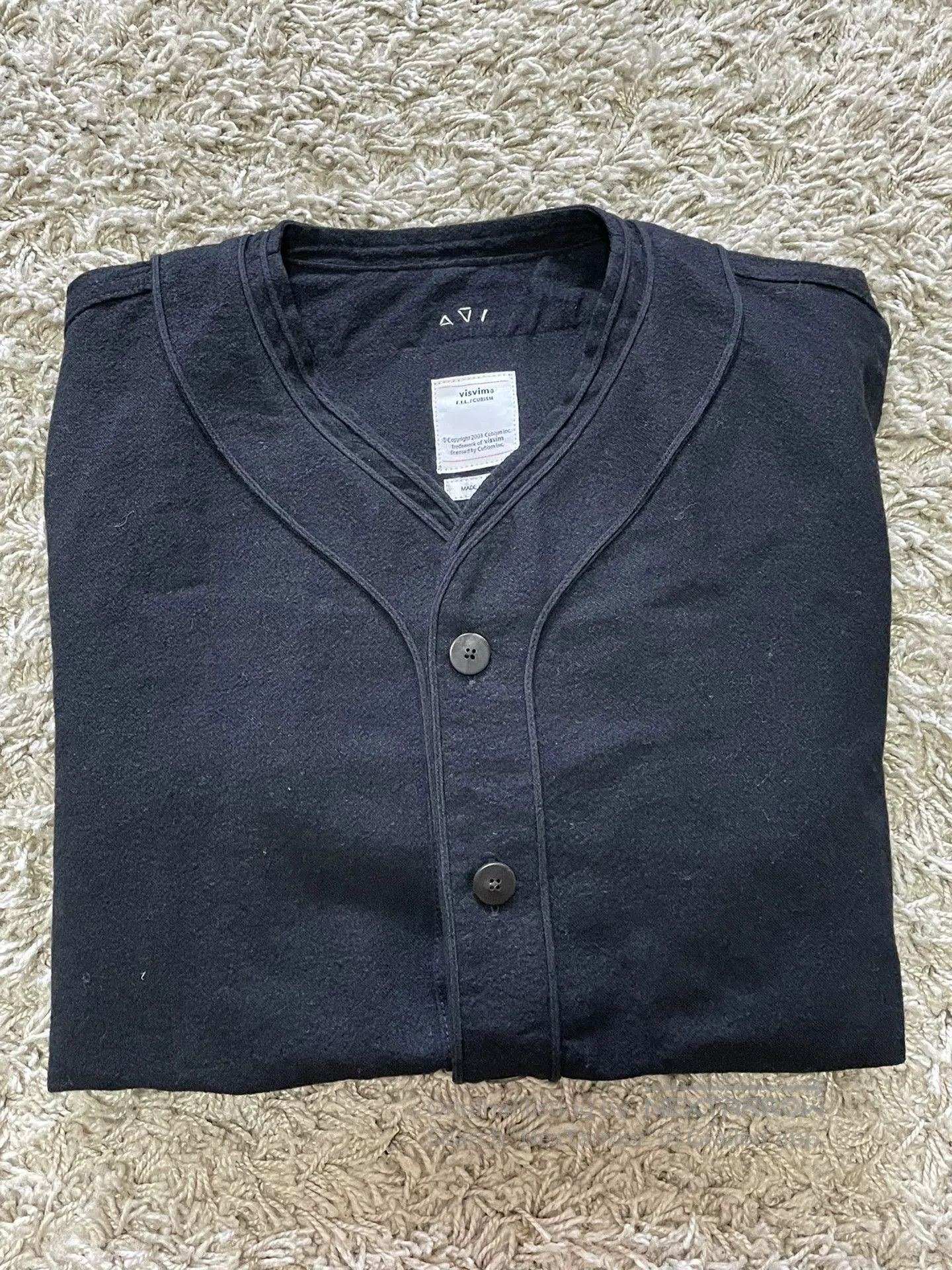 Visvim visvim Black 3/4 Sleeve Baseball Jacket. Size US L / EU 52-54 / 3 - 4 Thumbnail
