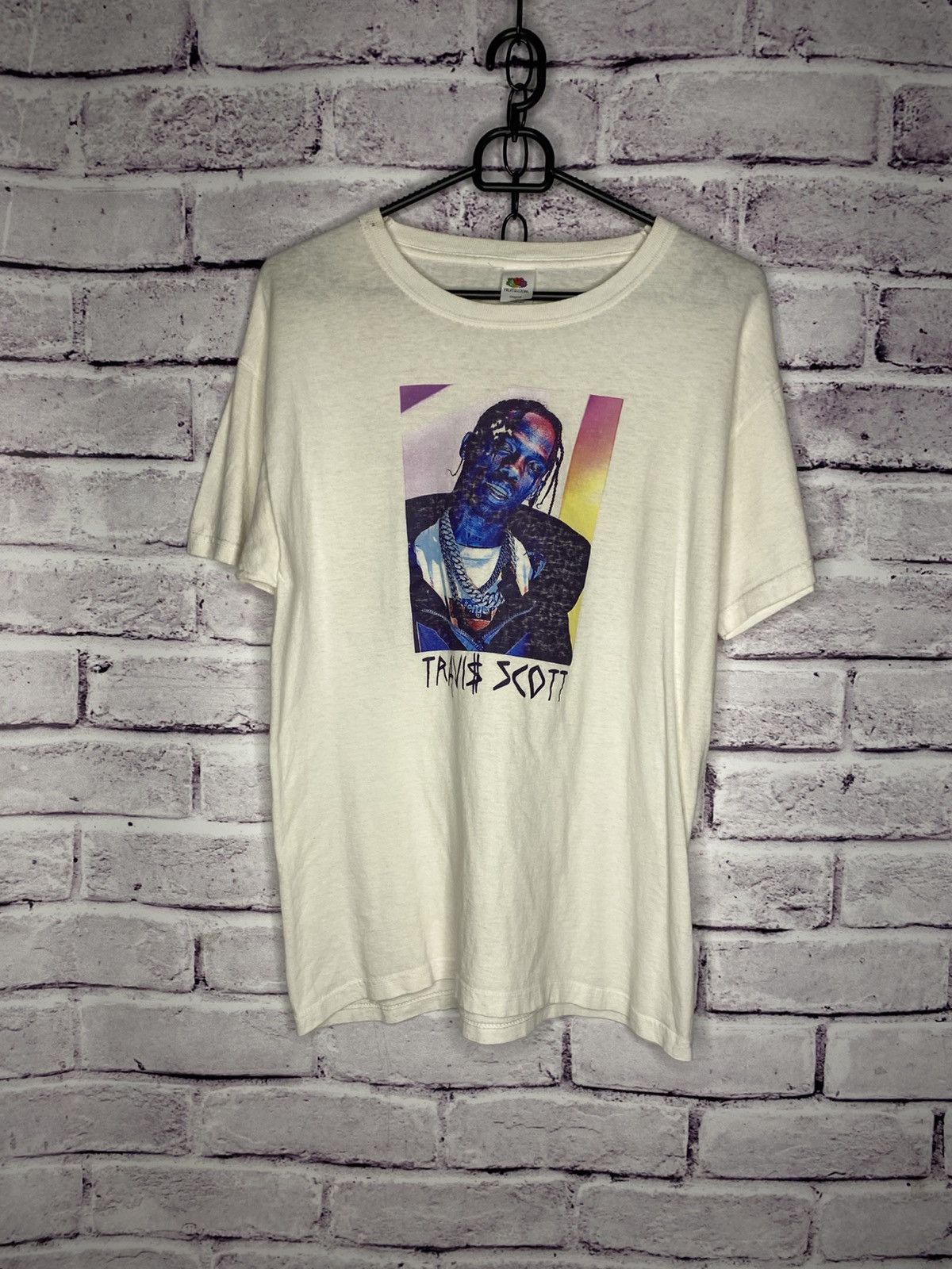 Travis Scott Mens Vintage T-Shirt Travis Scott Rap tees y2k Size US M / EU 48-50 / 2 - 1 Thumbnail