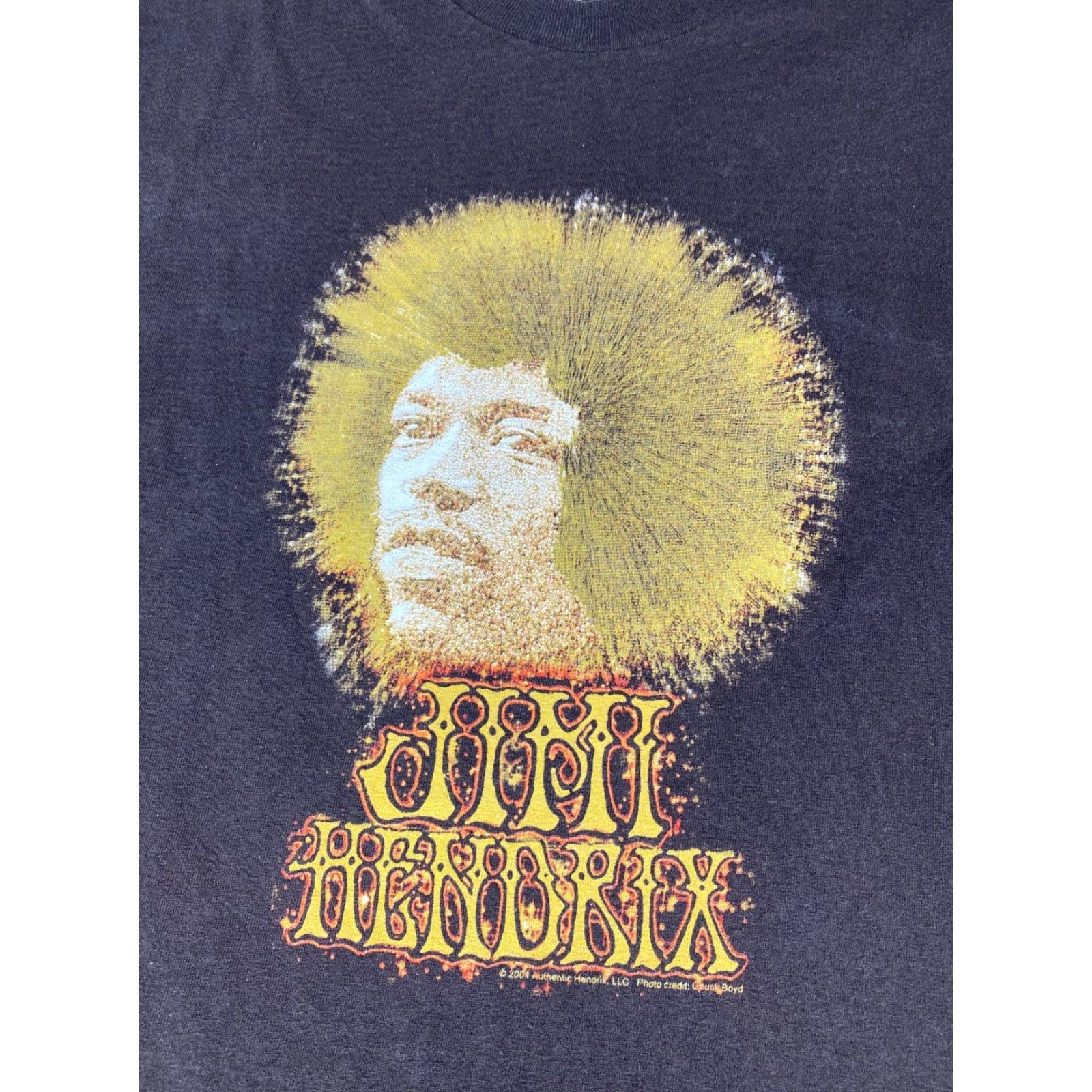 Vintage VINTAGE Jimi Hendrix Tee T Shirt Head Logo Mens XL Brown Shirt Size US XL / EU 56 / 4 - 2 Thumbnail