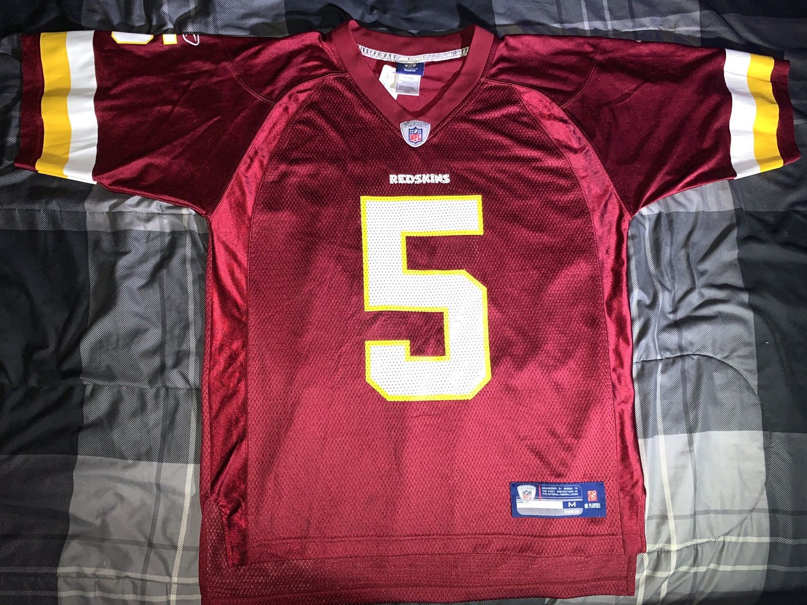 Signed Donovan McNabb Redskins jersey