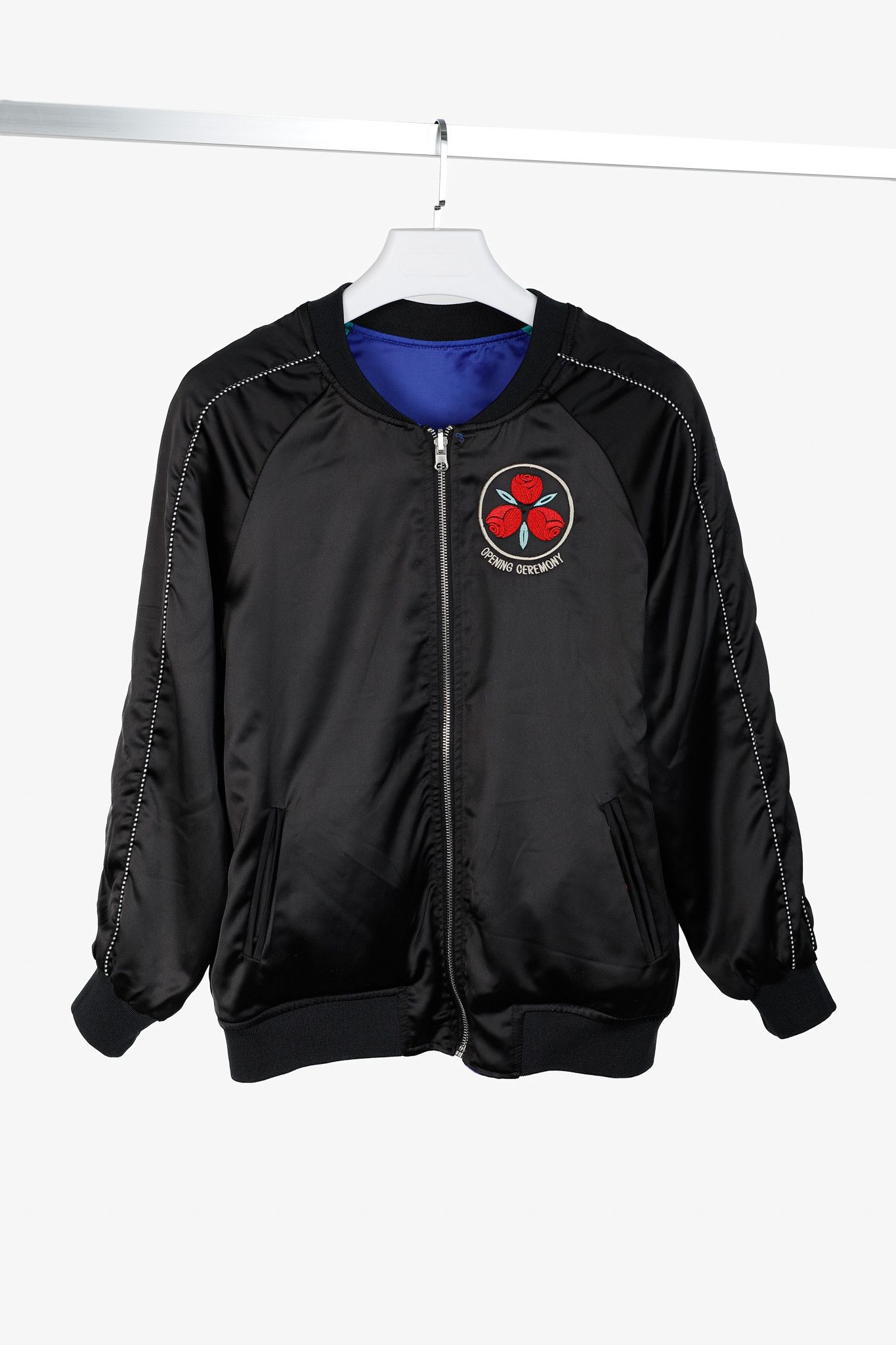 Opening Ceremony Opening Ceremony Reversible Embroidered Bomber Jacket Size L / US 10 / IT 46 - 9 Thumbnail