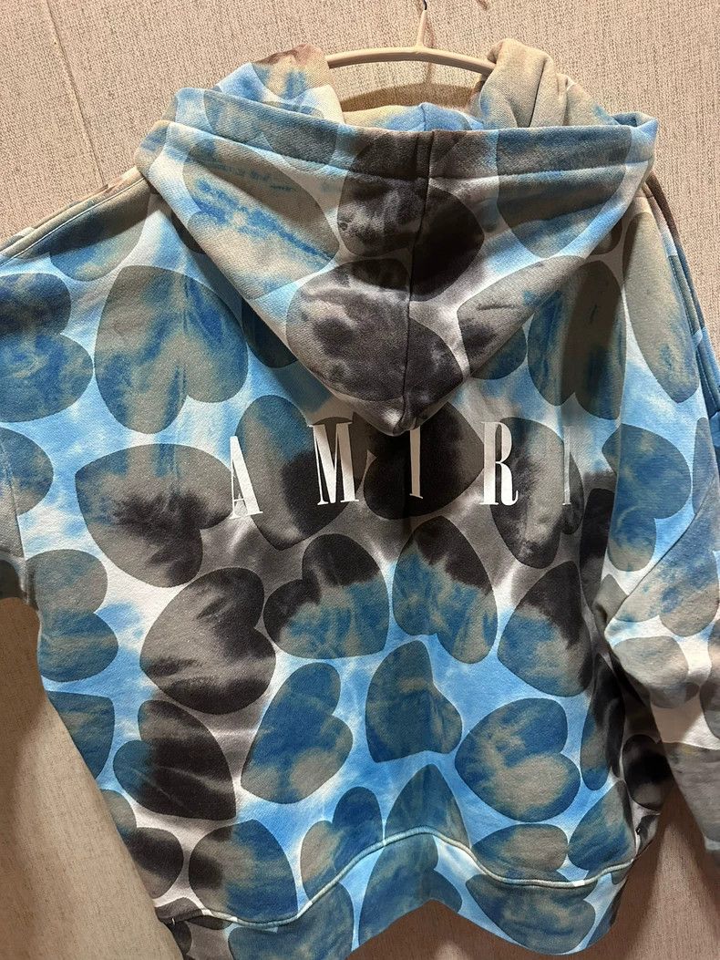 Amiri Amiri Blue love sweatshirt 2502-Nextarrow Size US S / EU 44-46 / 1 - 2 Thumbnail