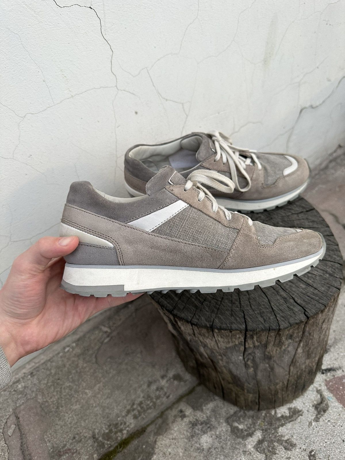 Santoni Santoni suede sneakers Size US 8 / EU 41 - 4 Thumbnail