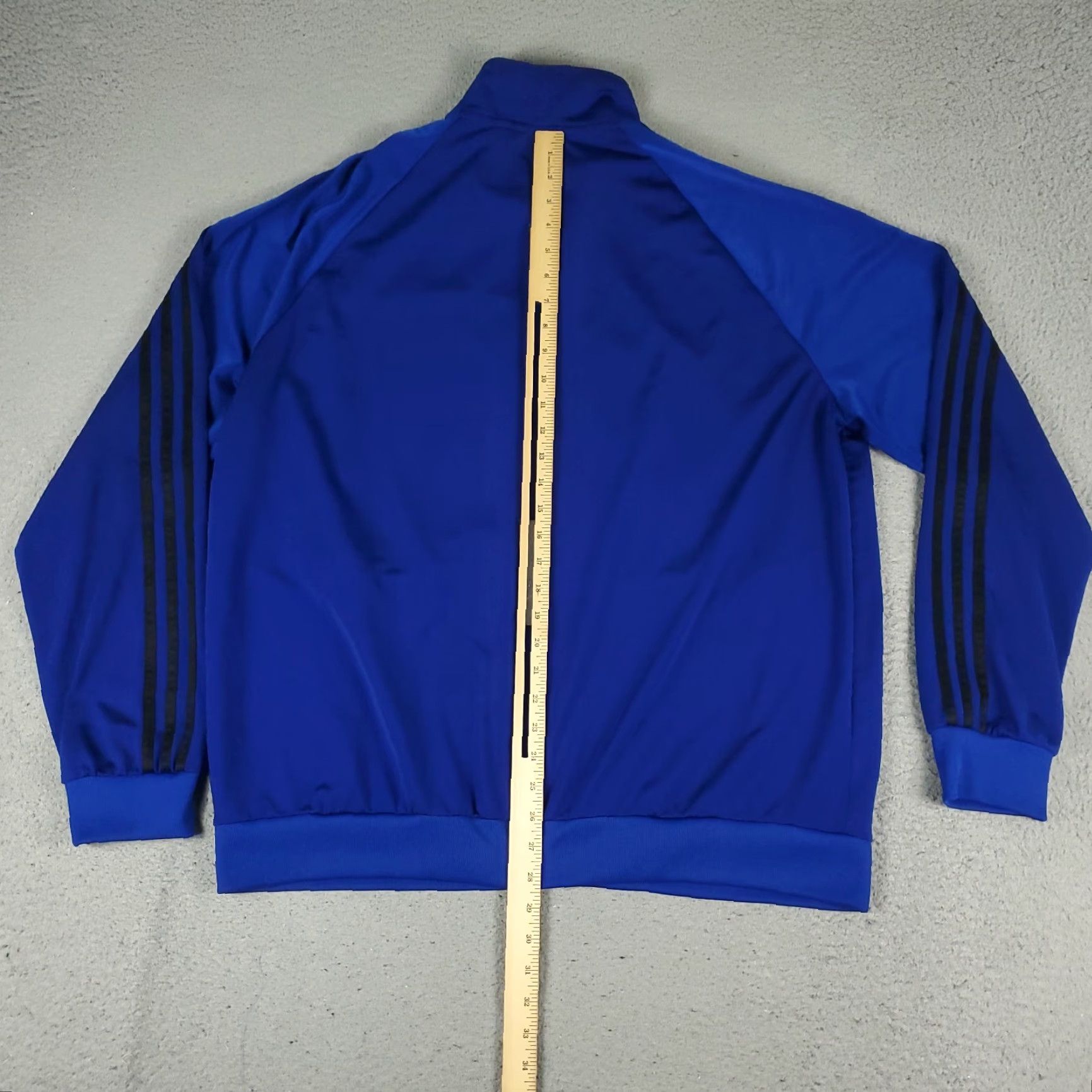 Adidas Adidas Track Jacket Mens XL Blue Full Zip Activewear Sports Size US XL / EU 56 / 4 - 6 Thumbnail