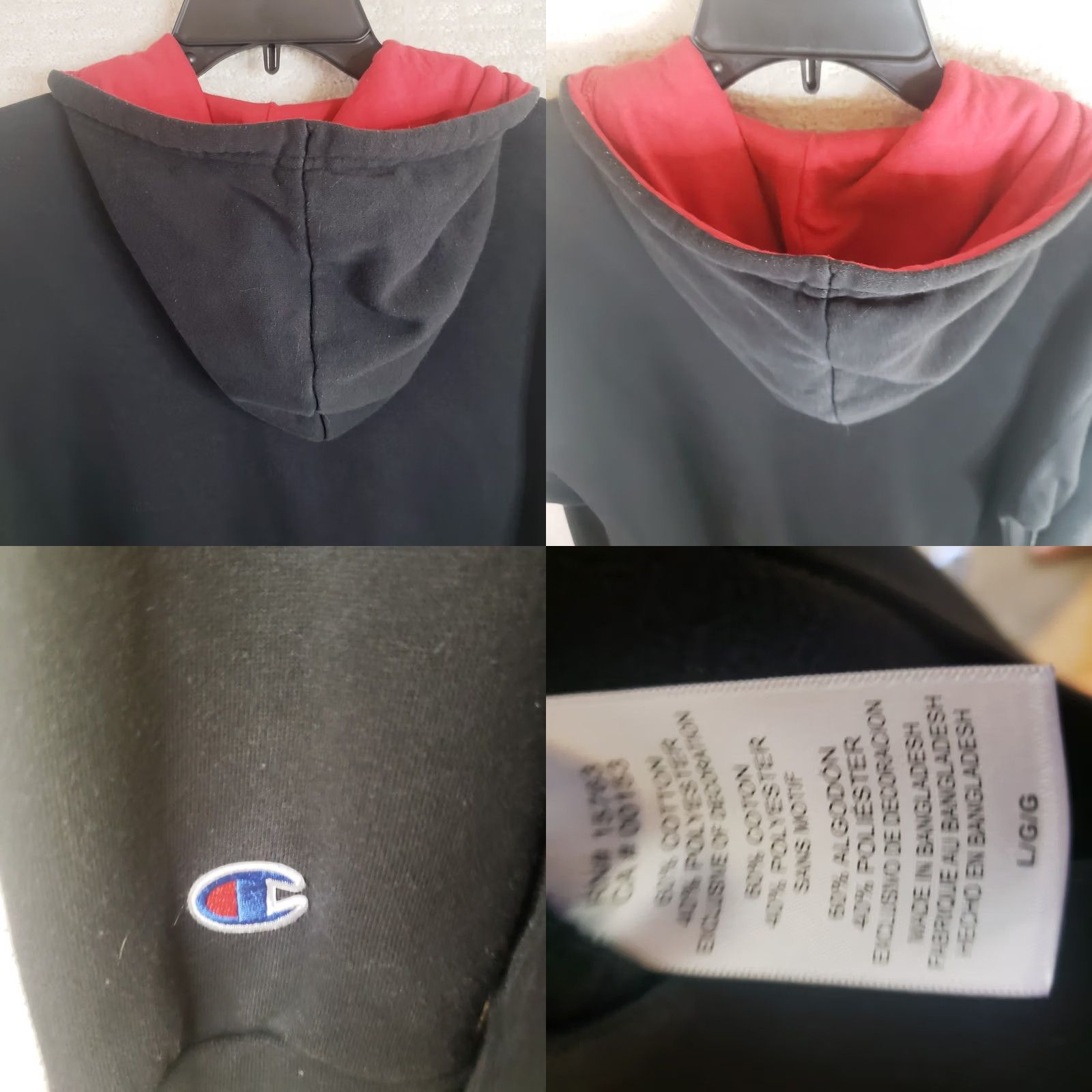 Champion Champion Georgia Bulldogs Hoodie Pullover Black Men's L College Size US L / EU 52-54 / 3 - 9 Thumbnail