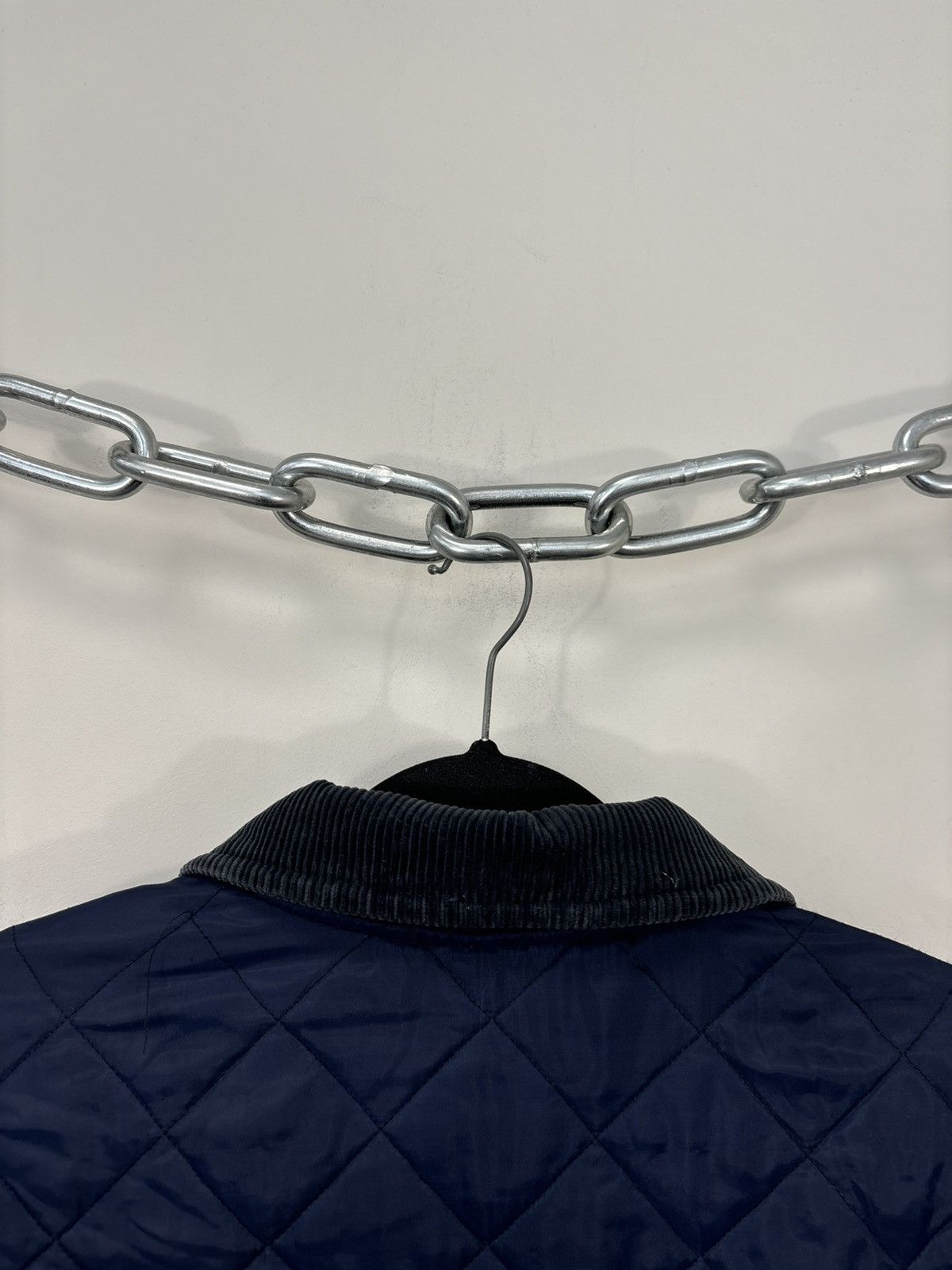 Barbour Barbour Vintage Liddesdale Navy Blue Hunting Quilted Jacket Size US XL / EU 56 / 4 - 21 Thumbnail