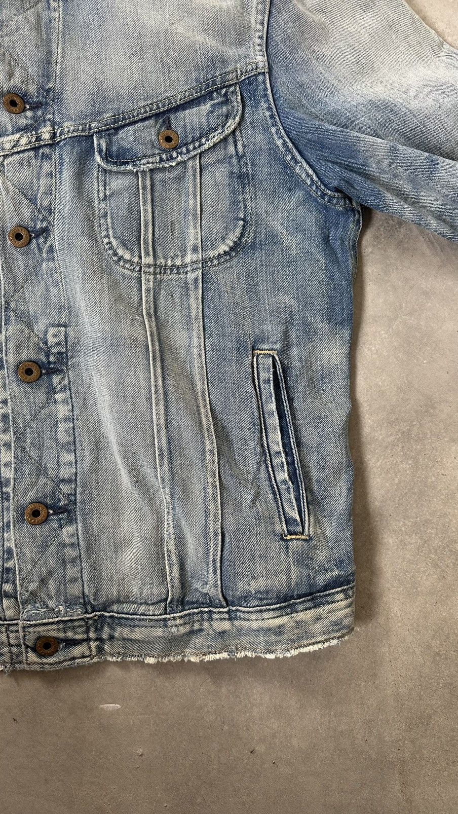 Denim & Supply Ralph Lauren VINTAGE DENIM & SUPPLY RL DISTRESSES JEANS JACKET Size US M / EU 48-50 / 2 - 3 Thumbnail