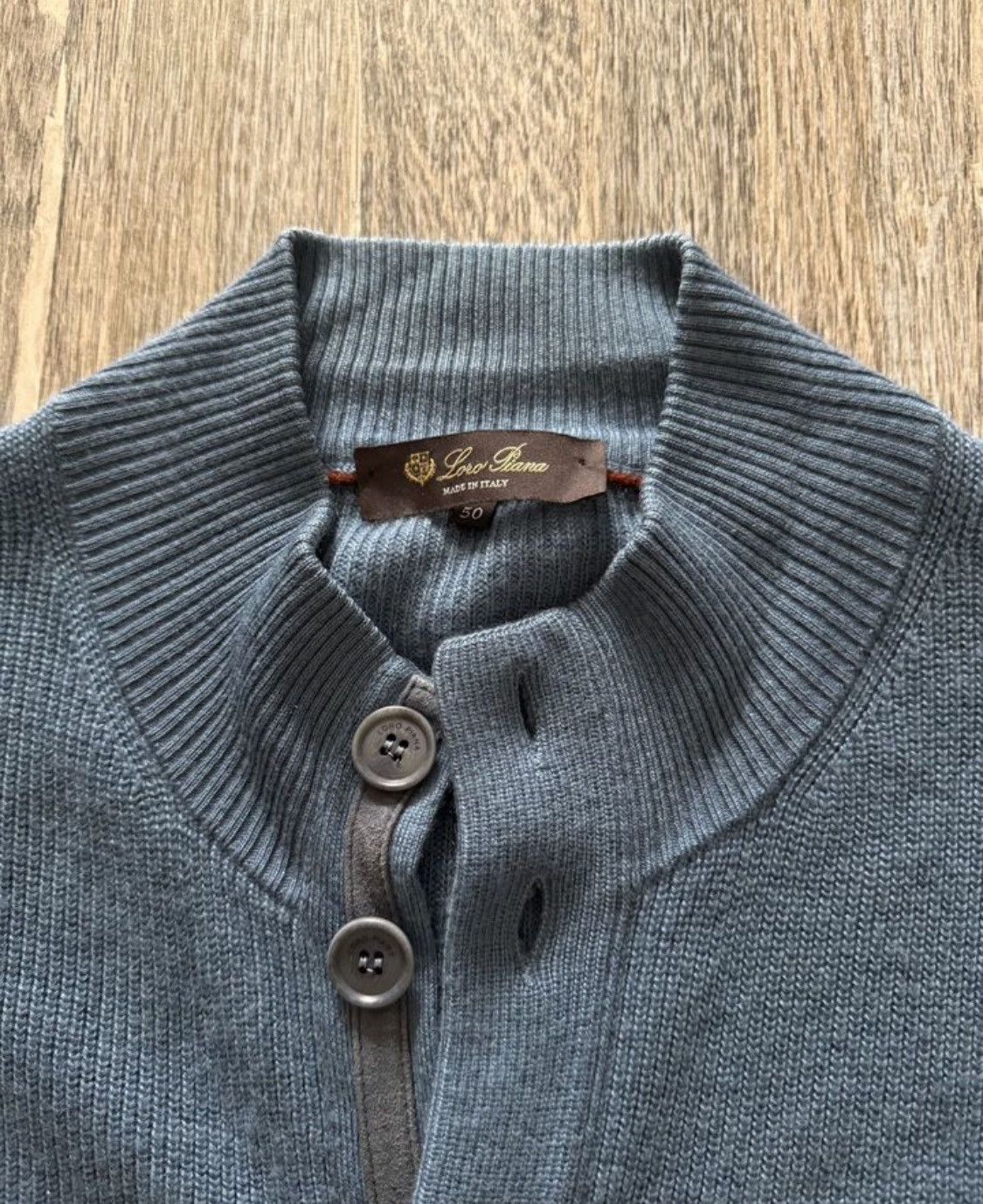 Loro Piana Loro Piana Cashmere Silk Button Detail Cardigan Sweater Size US M / EU 48-50 / 2 - 4 Thumbnail