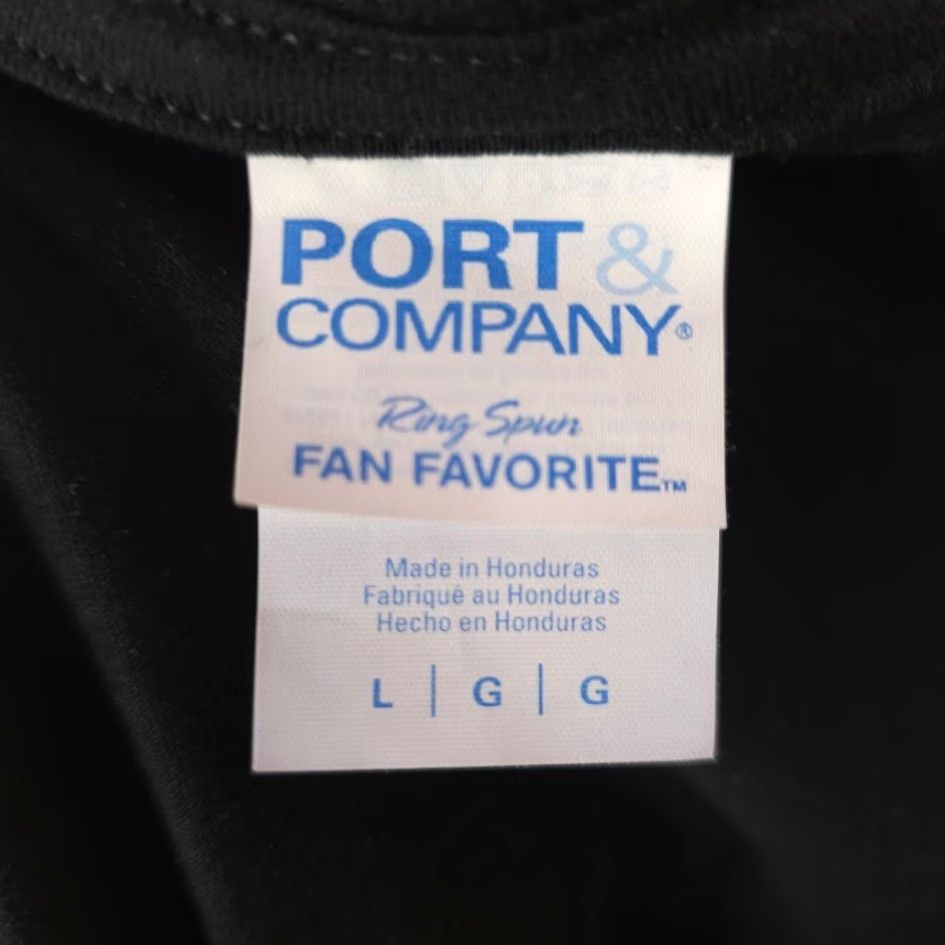Port & Company Turkey Bowl T Shirt Mens Size Large Black Football Port & Company Shirt Men L Black Football Size US L / EU 52-54 / 3 - 5 Thumbnail