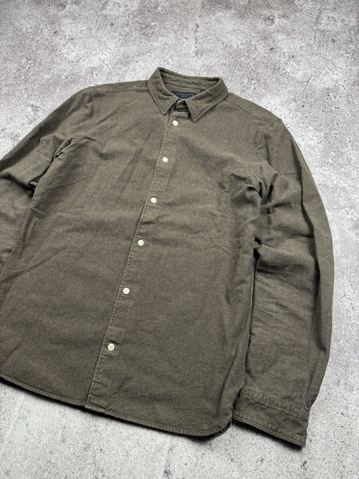 Allsaints Vintage Allsaints flannel Brown Shirt Y2K Plaid Japanesse Size US M / EU 48-50 / 2 - 4 Thumbnail