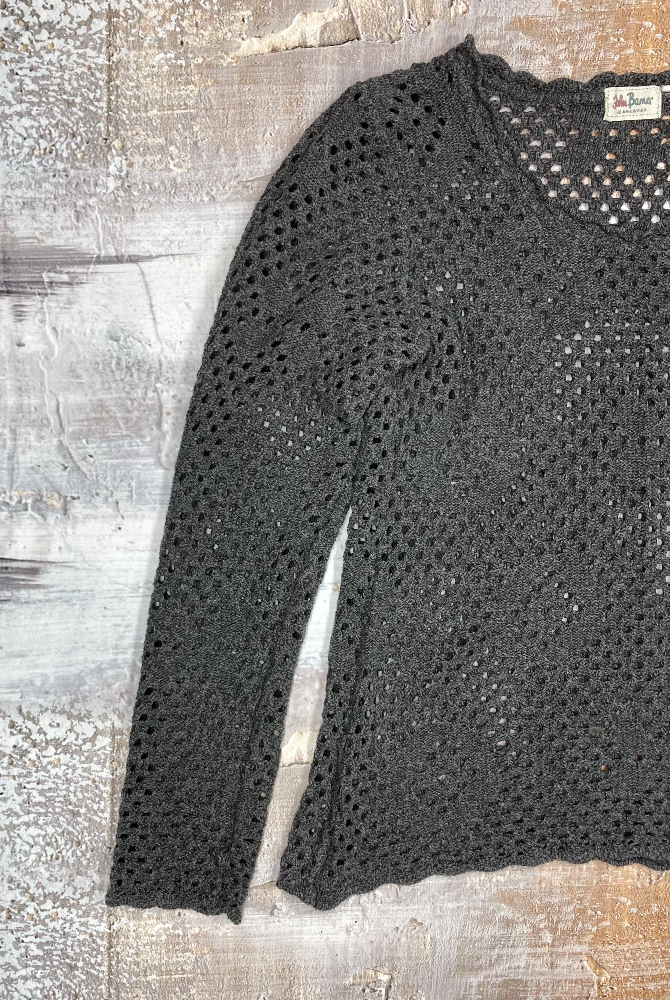 Japanese Brand Vintage Mesh Sweater Women's Size S Size S / US 4 / IT 40 - 5 Thumbnail