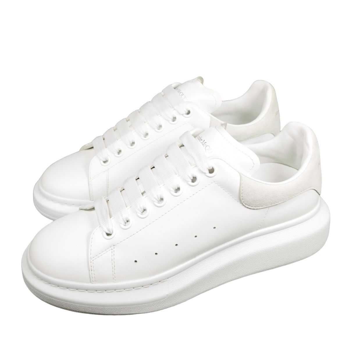 Alexander McQueen Alexander McQueen Leather Oversized Sneakers US 8 Size US 8 / EU 41 - 1 Thumbnail