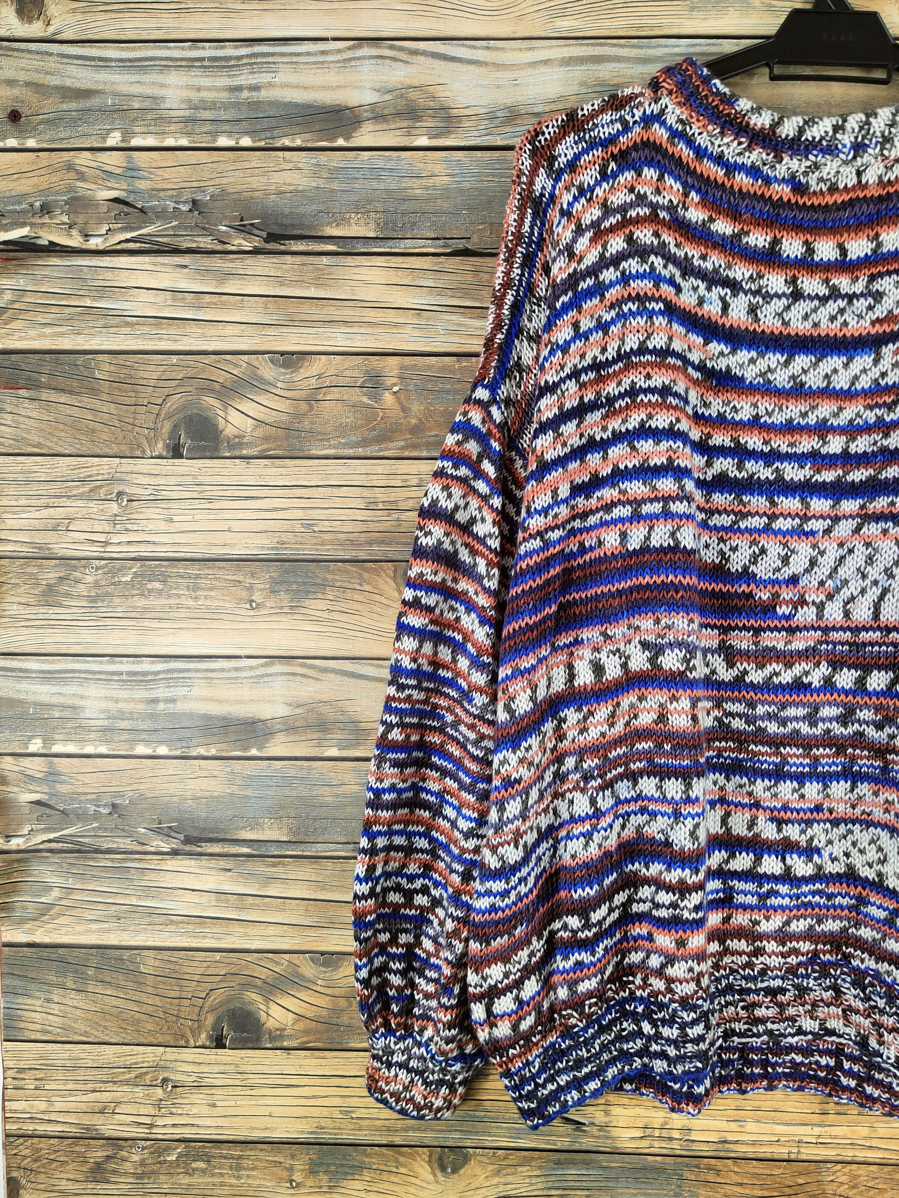 Japanese Brand DL Japan Streetwear vintage Mix Knitwear Sweatshirt #46-852 Size US L / EU 52-54 / 3 - 8 Thumbnail