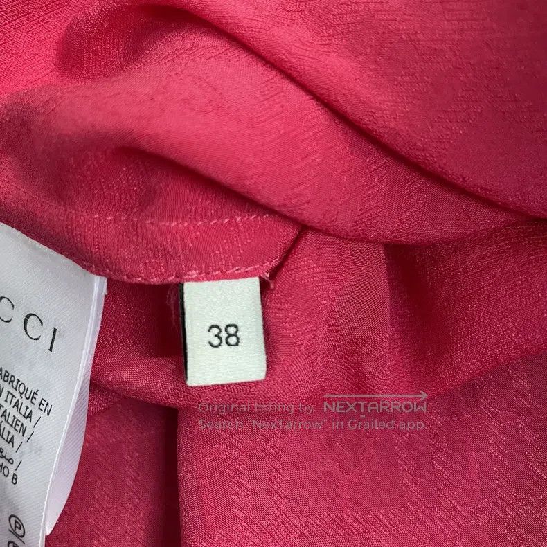 Gucci Gucci Full-print silk shirt Size XS / US 0-2 / IT 36-38 - 6 Thumbnail