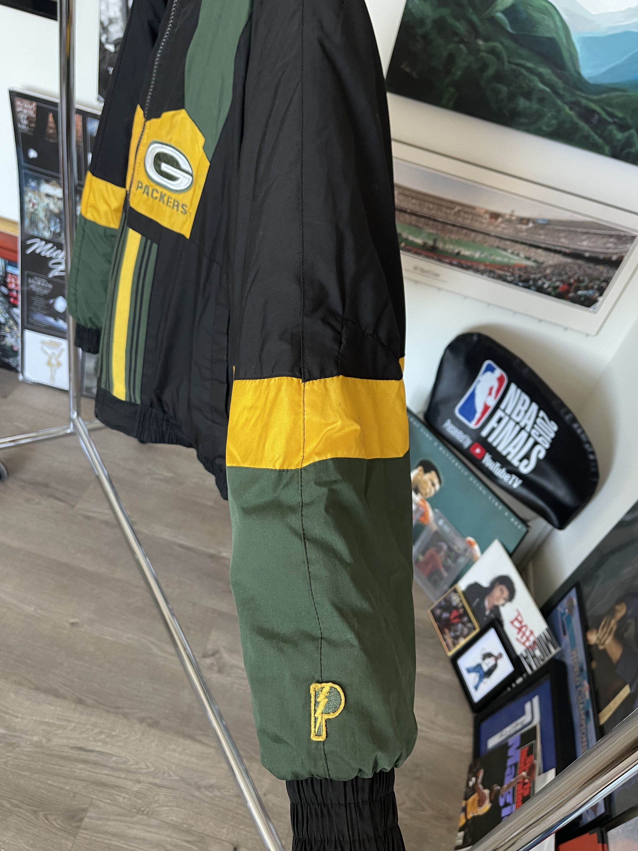 NFL × Pro Player × Vintage Vintage Pro Player NFL GREEN BAY PACKERS Reversible Jacket Size US L / EU 52-54 / 3 - 5 Thumbnail