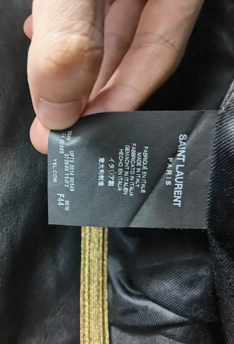 Saint Laurent Paris Saint Laurent Paris 2015 SS Palace Leather jacket Size M / US 6-8 / IT 42-44 - 4 Thumbnail