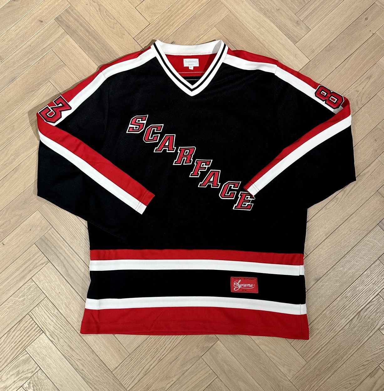 Supreme Supreme Scarface Hockey Jersey | Grailed