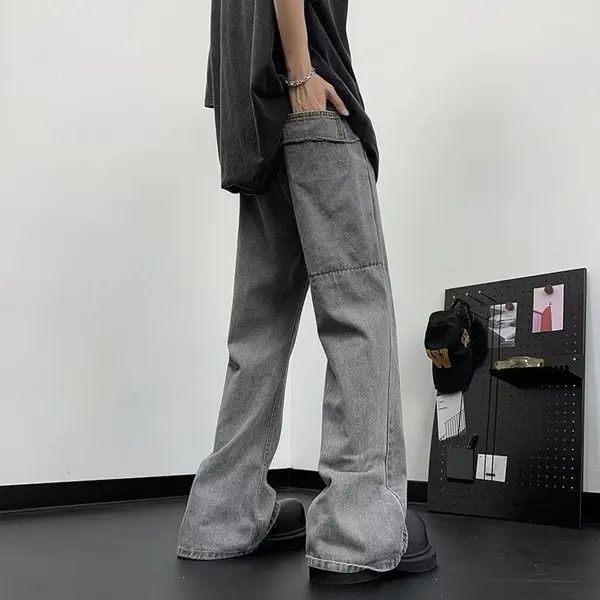 VIBE Track Baggy Black Denim Jeans Size US 32 / EU 48 - 4 Thumbnail
