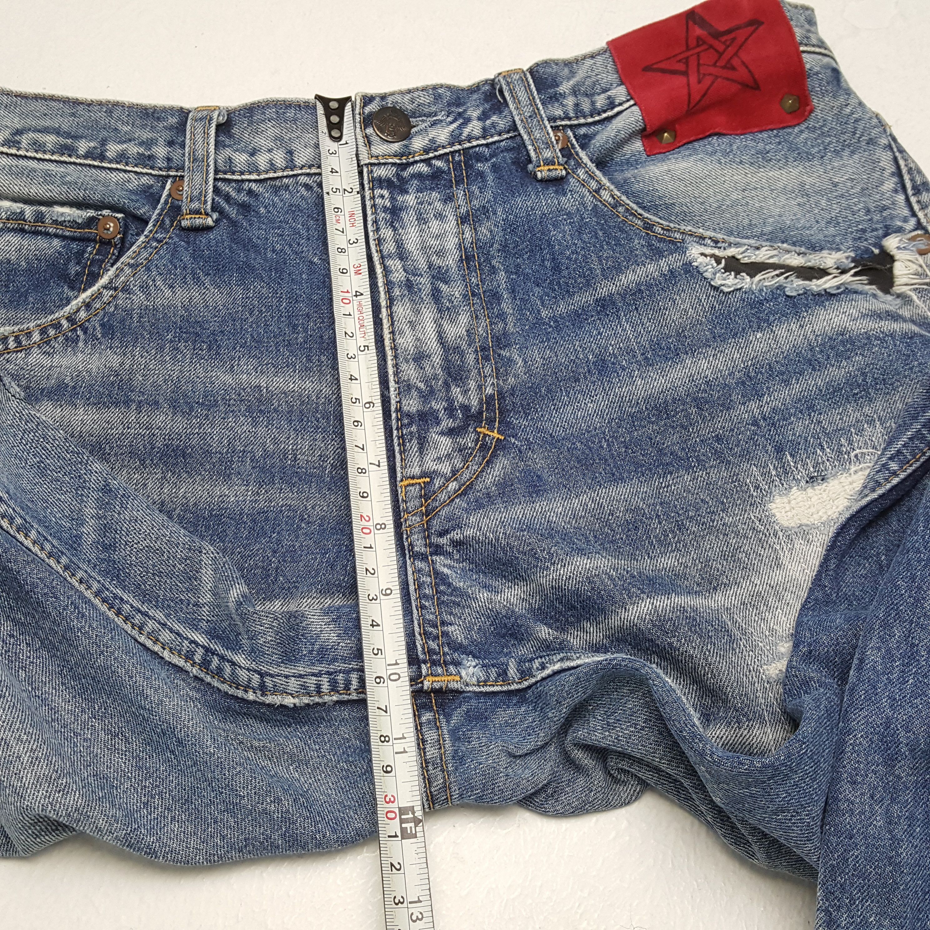 If Six Was Nine × Japanese Brand × Vintage Vintage If Six Was Nine Japanese Brand Distressed Style Jean Size US 33 - 8 Thumbnail
