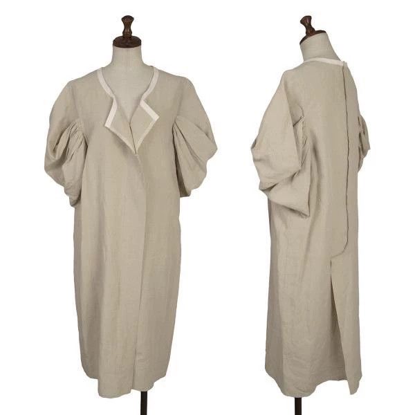 Comme des Garcons Comme des Garcons Beige retro bubble sleeve dress Size M / US 6-8 / IT 42-44 - 1 Thumbnail