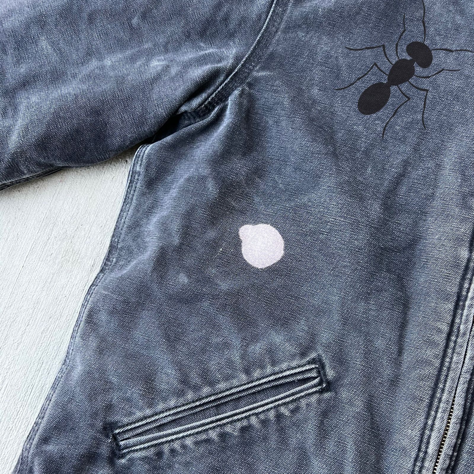Carhartt × Vintage Carhartt WOMENS WJ141 BLK faded black hooded sierra jacket Size US M / EU 48-50 / 2 - 7 Thumbnail