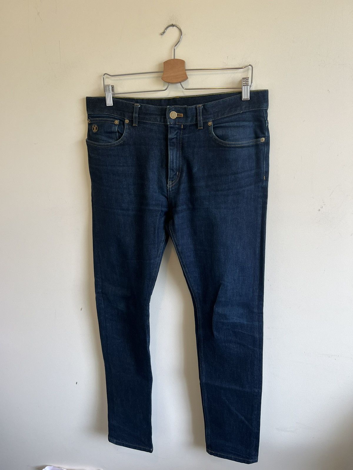 Louis Vuitton Louis Vuitton Chain Denim Pants Virgil Abloh | Grailed