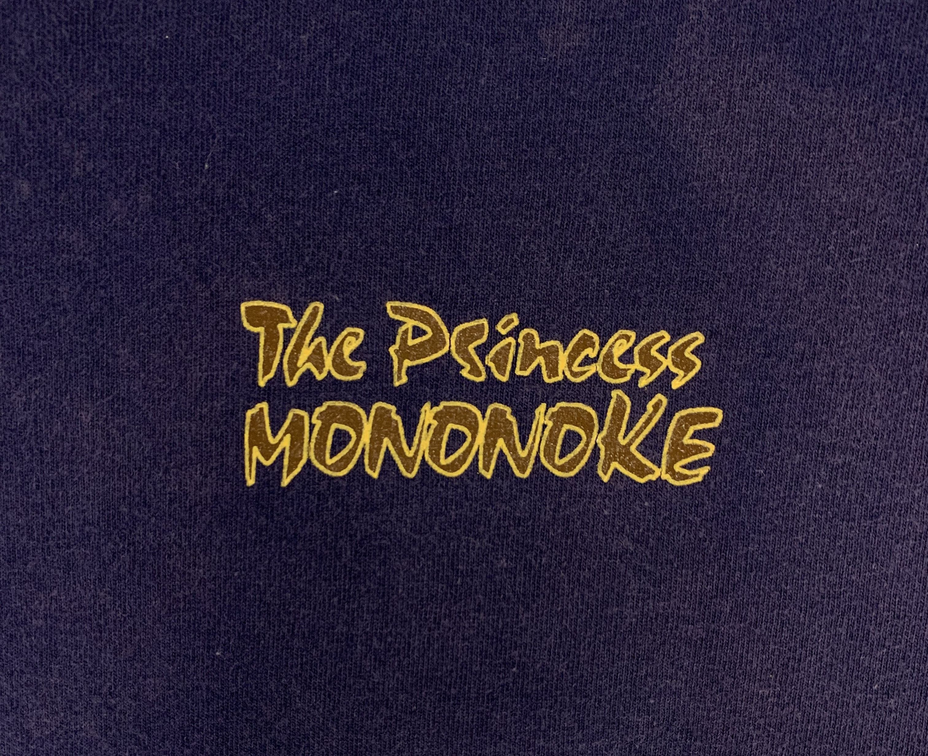 Anime × Vintage 90s Princess mononoke forest spirit studio ghibli film shirt Size US L / EU 52-54 / 3 - 4 Thumbnail