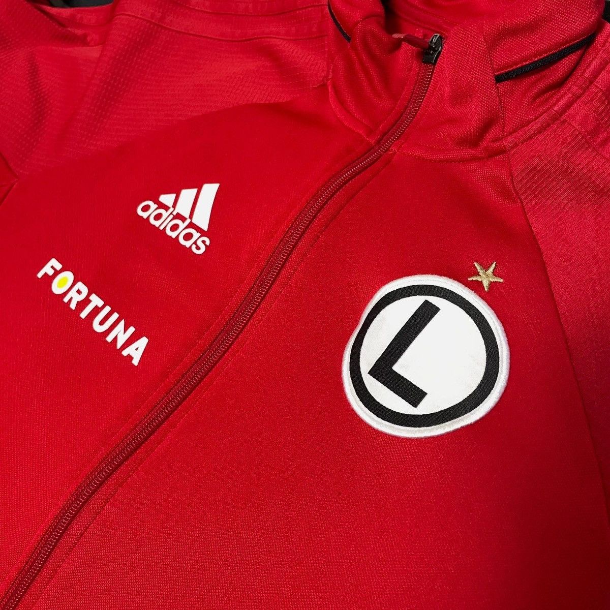 Adidas Sweatshirt zip training Legia warsaw Adidas soccer football Size US S / EU 44-46 / 1 - 4 Thumbnail