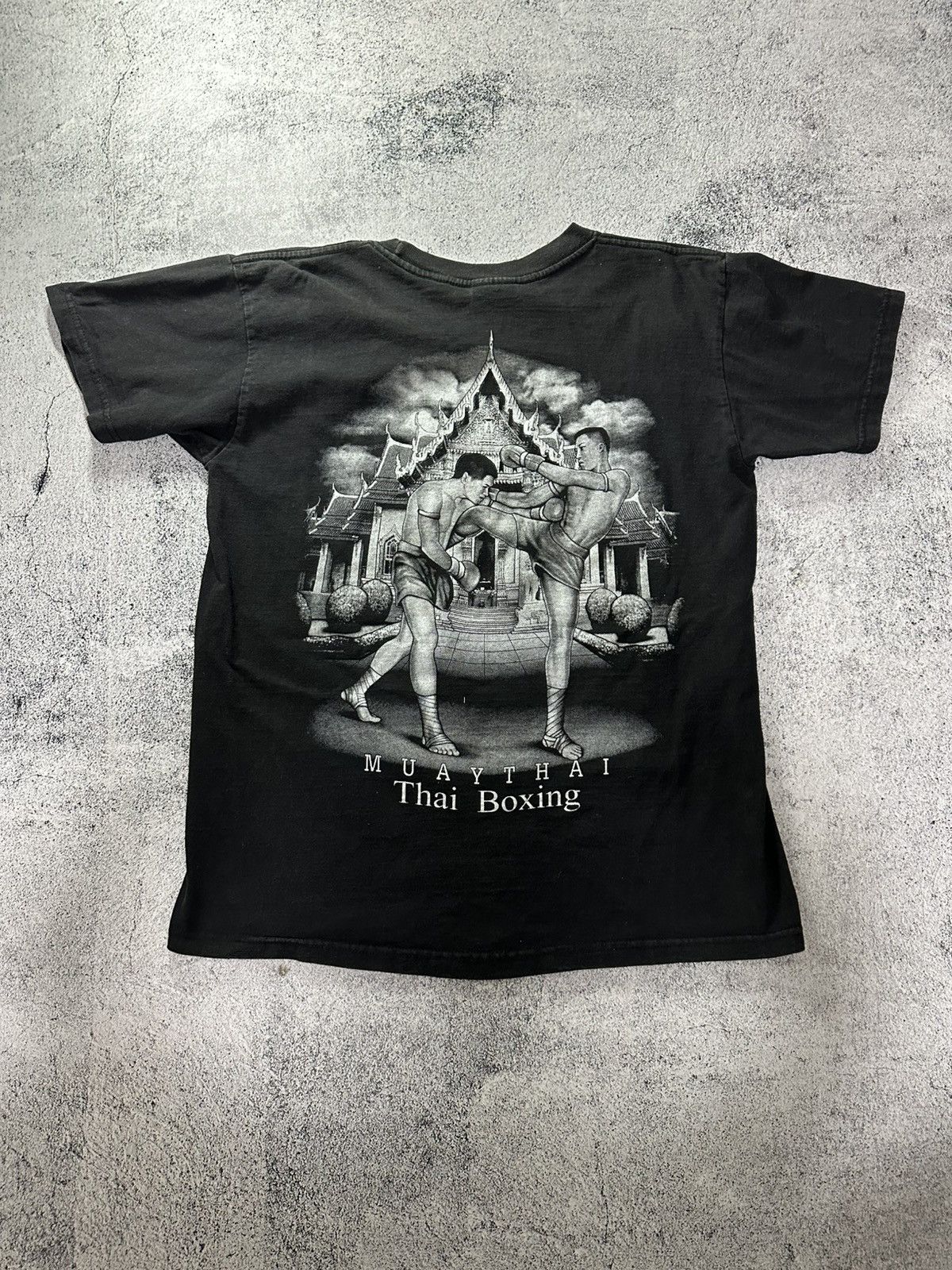 Japanese Brand Vintage Muay Thai Boxing T-shirt Fight Fit Size US M / EU 48-50 / 2 - 2 Thumbnail