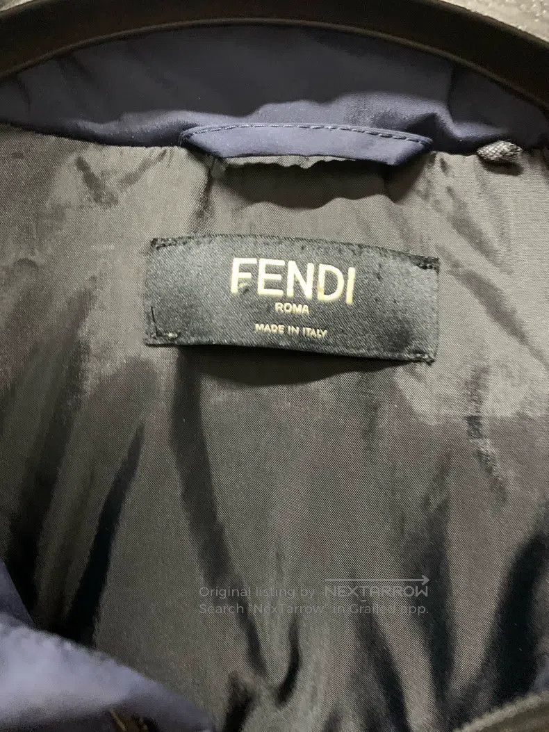Fendi Fendi Colorful Letter Logo Down Jacket Size US M / EU 48-50 / 2 - 2 Thumbnail