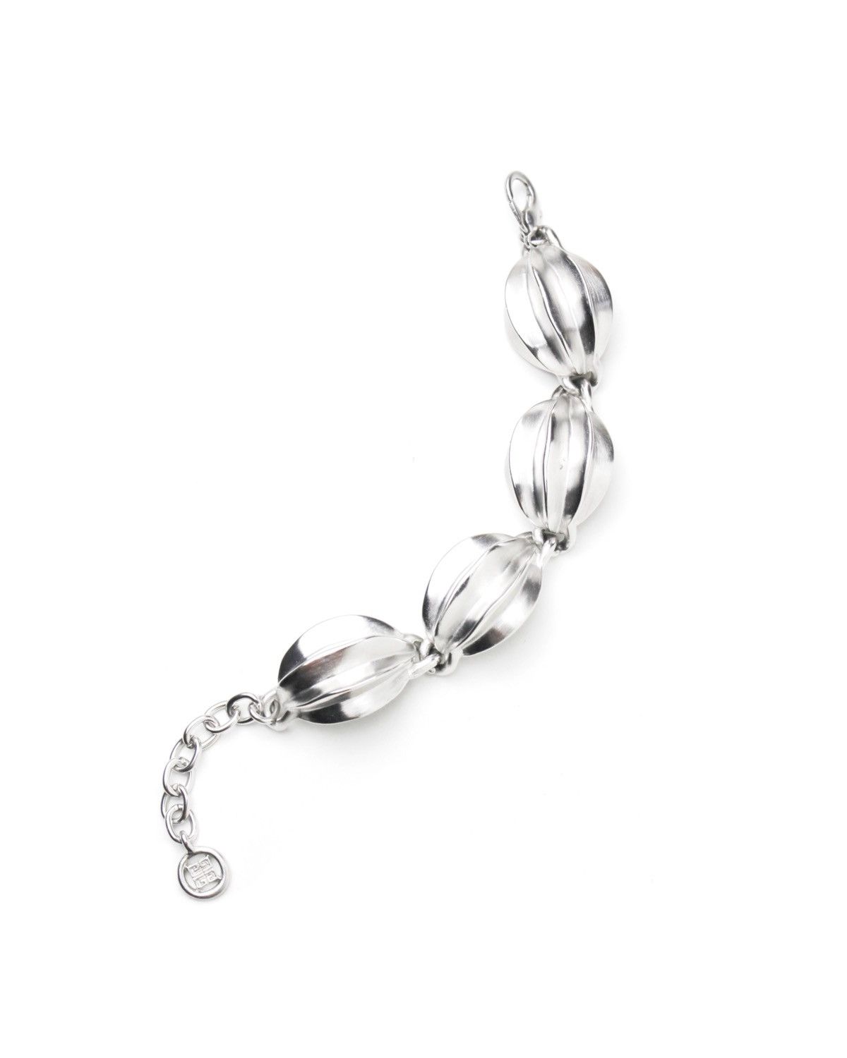 Givenchy 1970S GIVENCHY BRUTALIST SATIN SILVER BRACELET – TAKASHIMAYA Size ONE SIZE - 2 Thumbnail