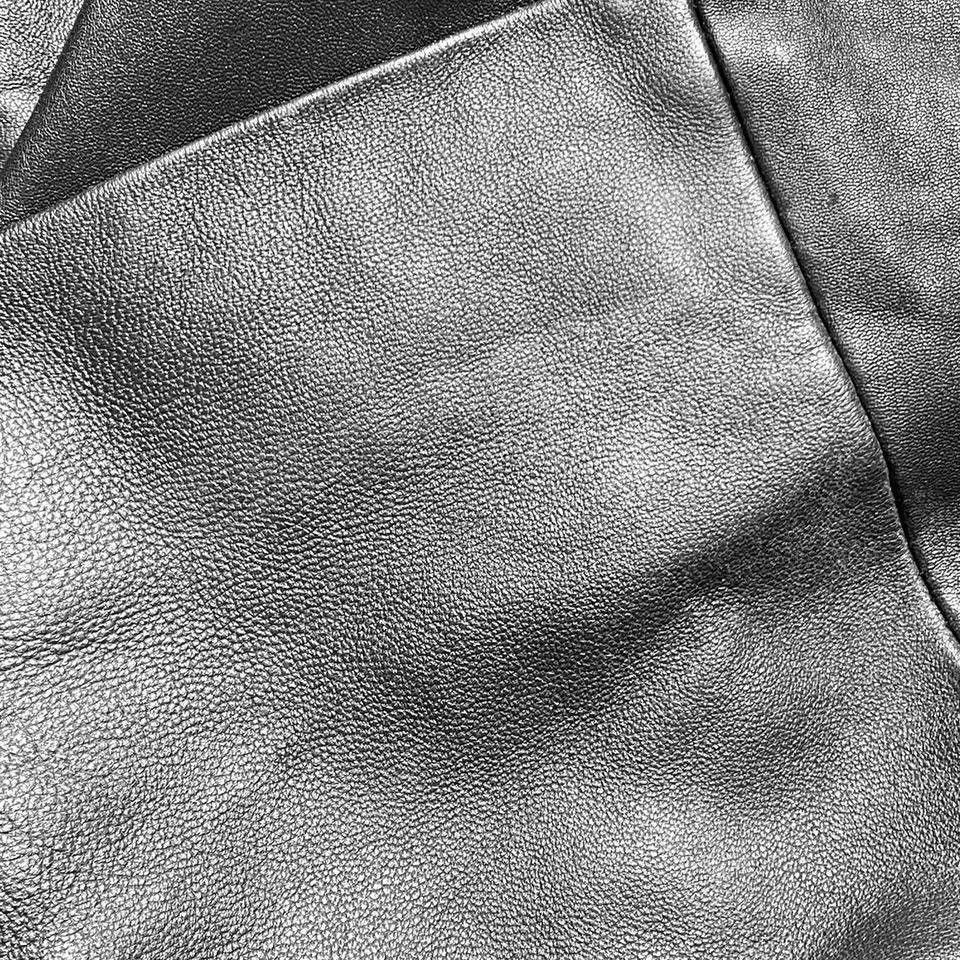 Vintage Super long Avant Garde Matrix leather maxi coat Size XL / US 12-14 / IT 48-50 - 7 Thumbnail