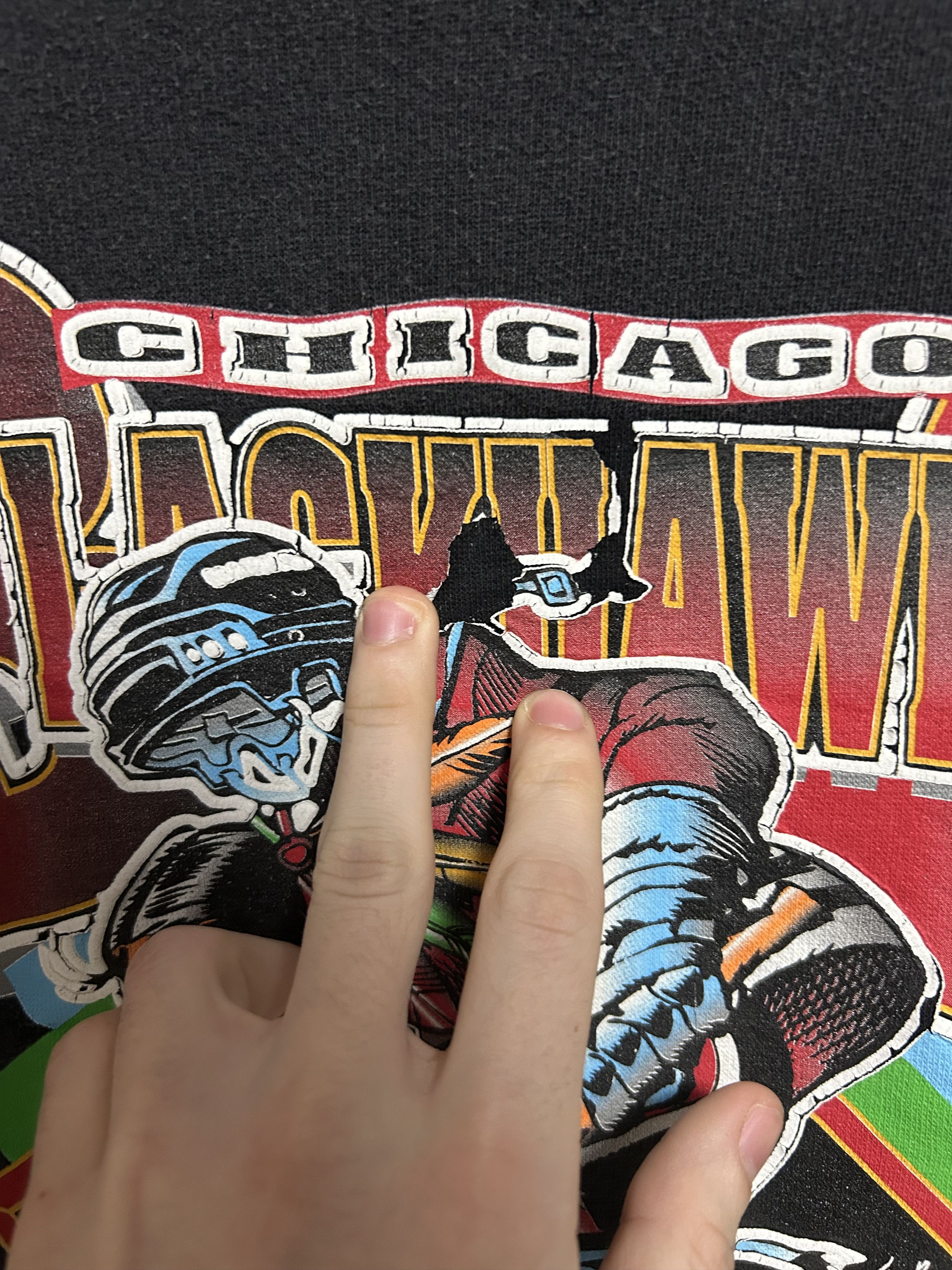 NHL Vintage 1994 Chicago Blackhawks NHL Hockey Sweatshirt Size US M / EU 48-50 / 2 - 13 Thumbnail