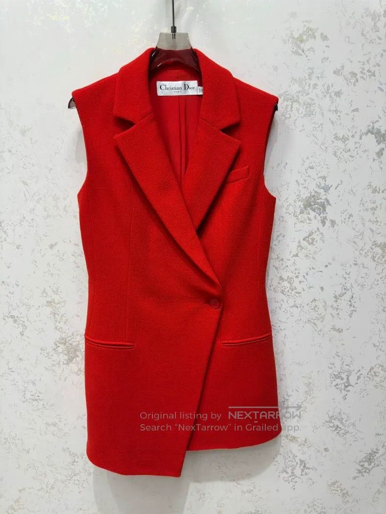 Dior Dior Red vest skirt Size XS / US 0-2 / IT 36-38 - 1 Thumbnail