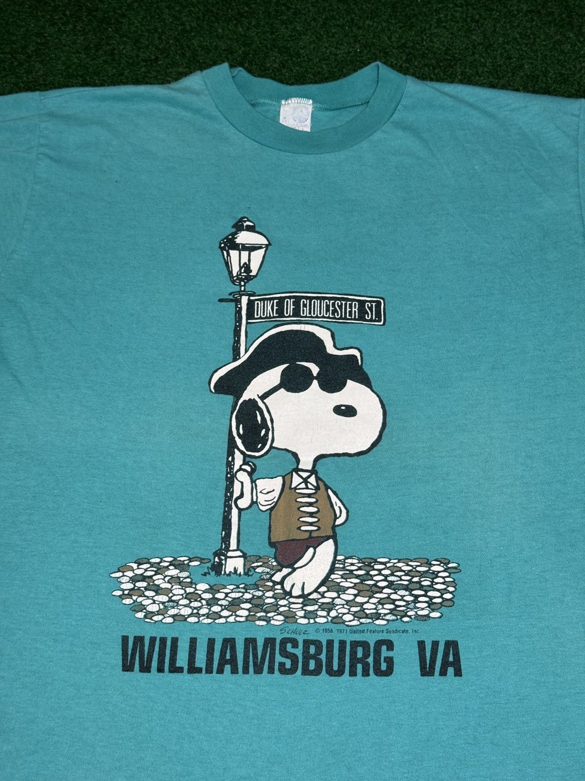Vintage Vintage Snoopy Peanuts Williamsburg Virginia 80s T Shirt Size US L / EU 52-54 / 3 - 2 Thumbnail