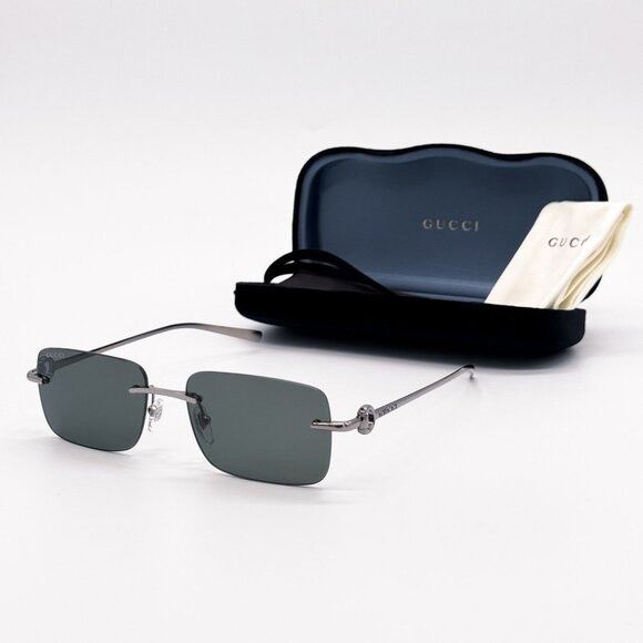 Gucci NEW GUCCI SUNGLASSES GG1703S 001 BLACK UNISEX EYEWEAR Size ONE SIZE - 1 Thumbnail