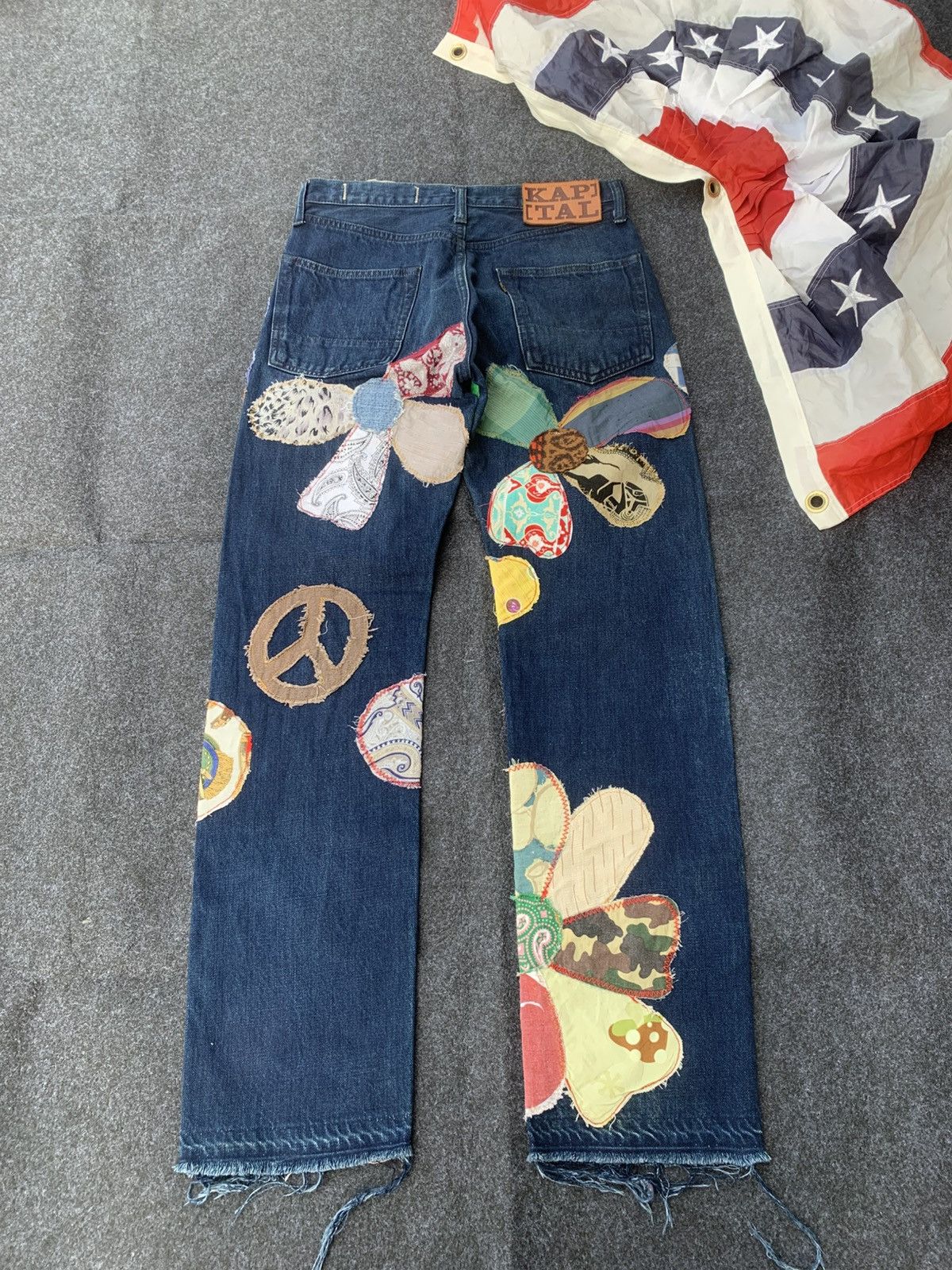 Kapital Kapital Kountry Patchwork Rework Denim Jeans – Made in Japan Size US 29 - 2 Thumbnail