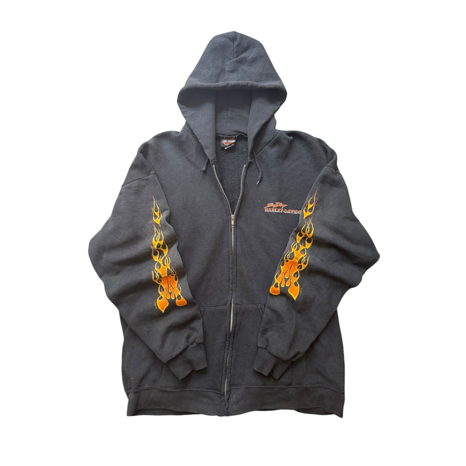 Harley Davidson × Streetwear × Vintage VINTAGE FADED HARLEY