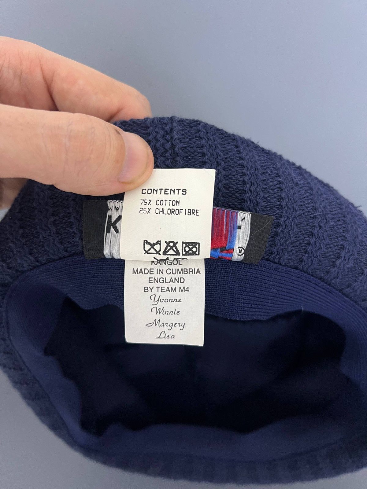 Other Vintage 90s Kangol Cotton Hat Cotton Cap Y2K Great Britian Size ONE SIZE - 15 Thumbnail