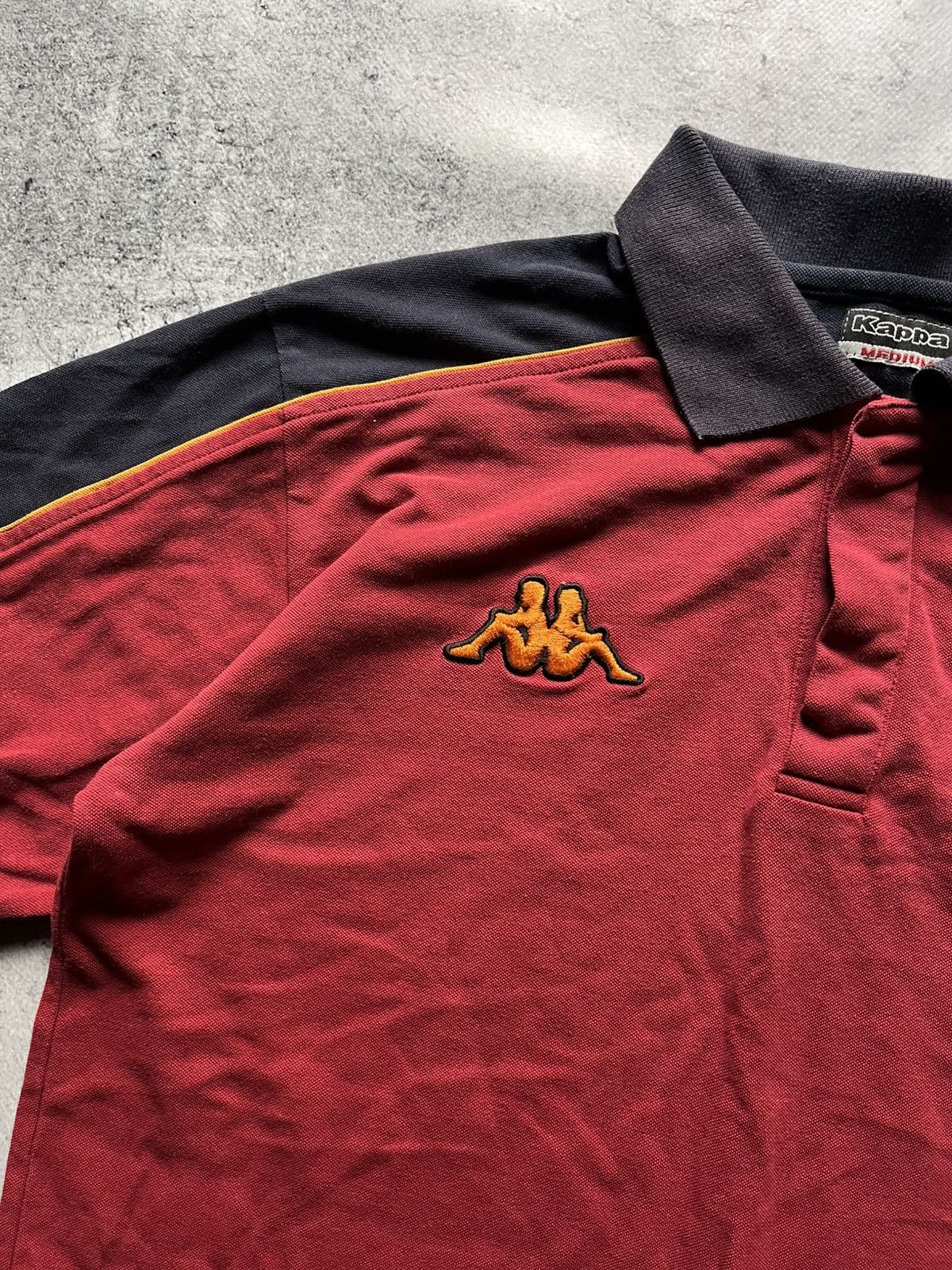 Kappa 💂🏻‍♀️Vintage Kappa FC Roma jersey polo 💂🏻‍♀️ Size US M / EU 48-50 / 2 - 3 Thumbnail